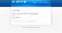 Desktop Screenshot of gw-service.de